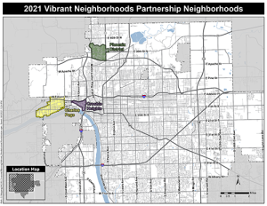 Map of Participating Neighborhoods