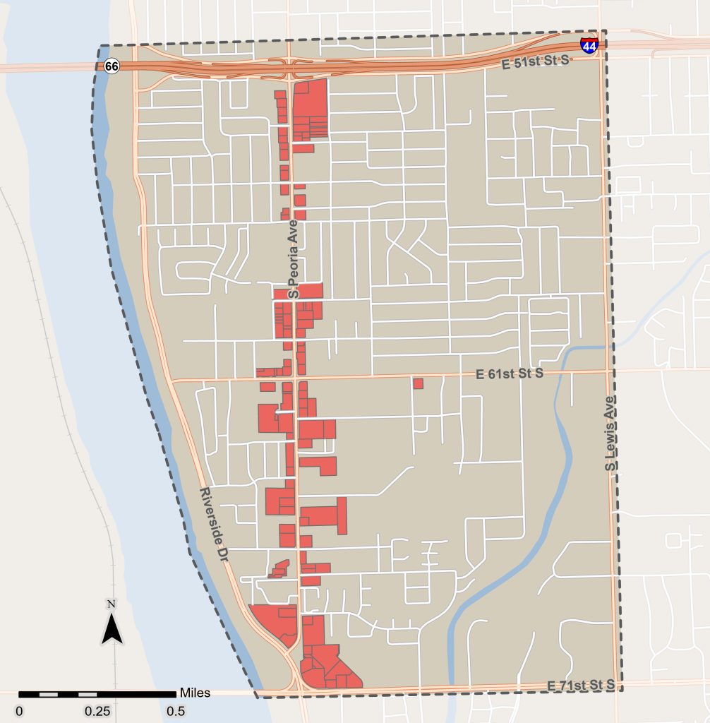 Map of Riverwood Neighborhood